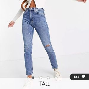 ASOS TALL MOM JEANS